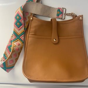 Guitar strap crossbody purse